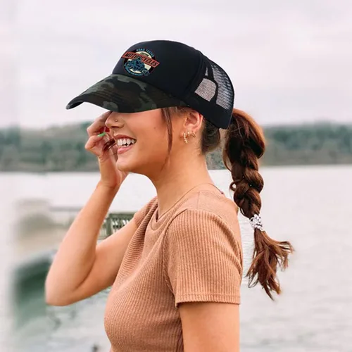 Vista 5 de CALCA Sublimation Hat Polyester Mesh Cap for Sublimation Custom and DTF Printing DIY