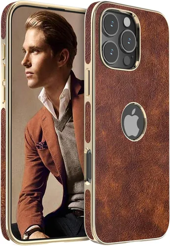 Vista 15 de LOHASIC Funda de cuero para iPhone 13 Pro, delgada de lujo para hombres y mujeres de negocios, funda de PU suave antideslizante a prueba de golpes