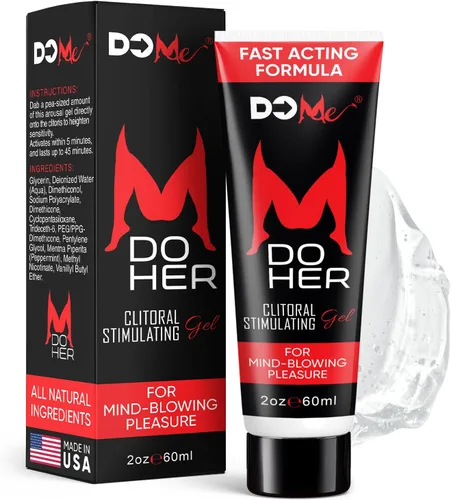 Vista 7 de Do Her Gel Arousal Femenino - Potenciador de la sensación del clítoris - Gel íntimo intenso para mayor placer - Fórmula a base de plantas