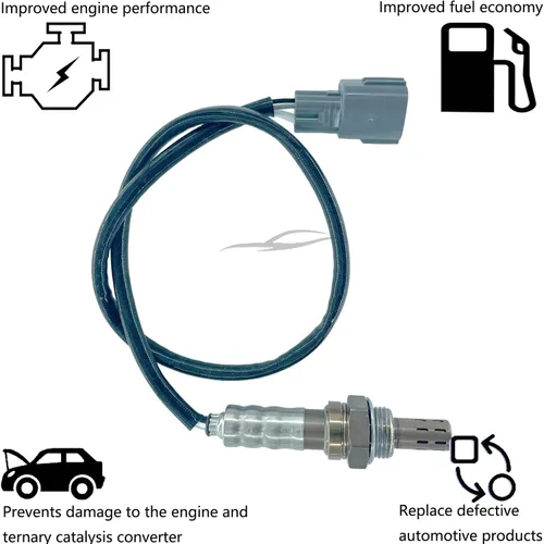 Vista 9 de Dropwater Juego de 2 sensores de oxígeno de repuesto para Toyota Tacoma 4.0L 2006-2005 Sensores de oxígeno ascendentes y descendentes 234-9026
