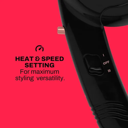 Vista 3 de Gold N Hot Secador profesional de 1875 vatios con peinado Pik (GO-GH2274)
