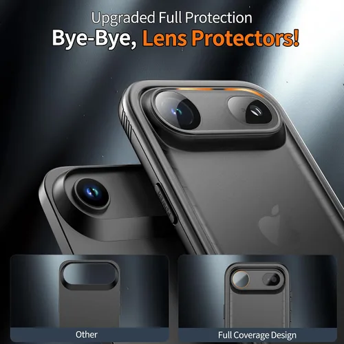 Vista 6 de Cozycase TOP - Funda impermeable para iPhone Air - Militar resistente 360 a prueba de golpes, cuerpo completo con protector de cámara de pantalla