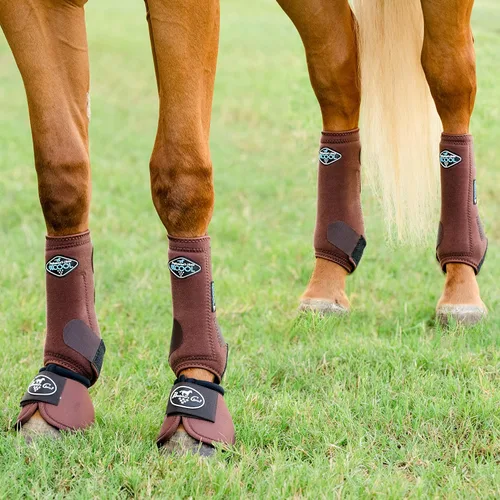 Vista 2 de Professional's Choice 2XCOOL Botas deportivas para caballos medicinales, diseño protector y transpirable para máxima comodidad y durabilidad