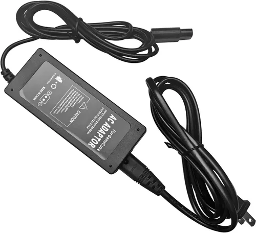 Vista 4 de AreMe Accessories Bundle compatible con Gamecube - Adaptador de fuente de alimentación CA cable AV controlador con cable cable de extensión