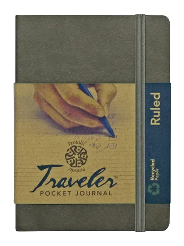 Vista 5 de Cuaderno de bocetos Travelers Dot Grid Pentalic Art, libre de ácidos
