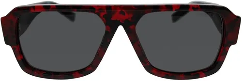 Vista 2 de Prada PR 22YS 09Z5S0 Havana - Lentes de sol de plástico color rojo aviador
