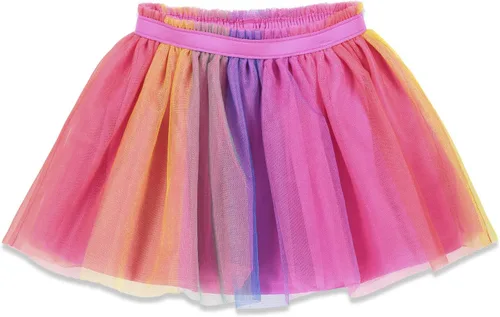 Vista 3 de Trolls Poppy - Conjunto de 3 piezas con falda de tul y diadema para niñas pequeñas a grandes