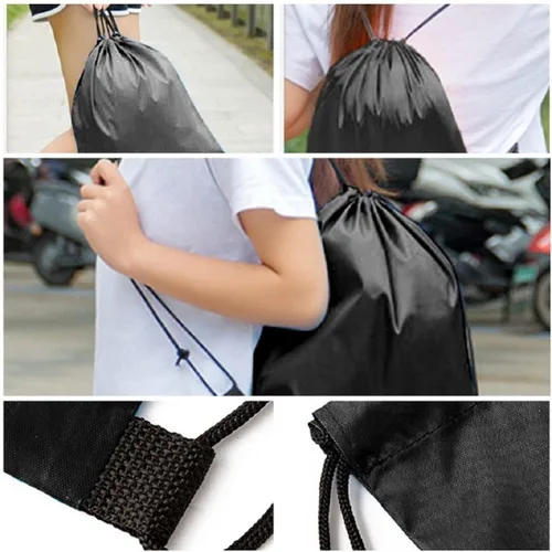 Vista 8 de Bolsa de compras plegable reutilizable para comestibles, portátil, impermeable, grande, bolsa de repuesto para mujer, bolsa de viaje para acampar