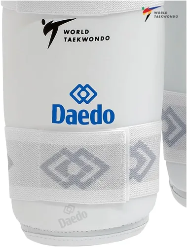 Vista 4 de DAEDO WT - Protector de antebrazo de Taekwondo, aprobado oficialmente para competiciones internacionales, protección ligera y cómoda