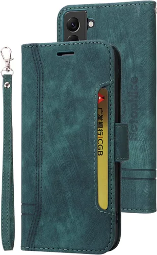 Vista 26 de Funda tipo cartera para Samsung Galaxy S20, piel sintética, con función atril, ranuras para tarjetas, funda plegable con tapa, funda protectora