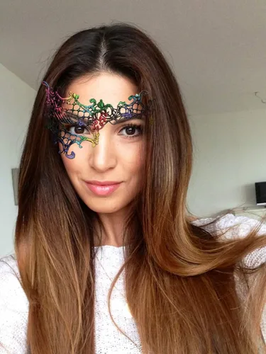 Vista 6 de Capa de alas de mariposa con máscara de hada para mujer, disfraz de Halloween