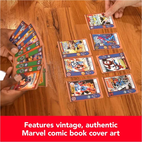 Vista 6 de Spin Master Games, Marvel Comic Hunters, juego de cartas de estrategia de coleccionismo de cómics para fanáticos de Marvel Rivals y películas