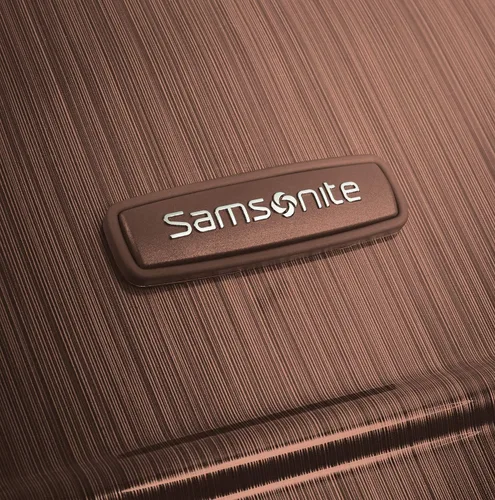 Vista 5 de Samsonite Winfield 2 - Equipaje rígido con ruedas giratorias, Oro Rosa