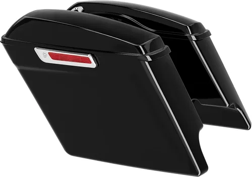 Vista 11 de TCMT Alforjas estiradas de 4" para Harley Street Glide 2014-23 Billiard Red