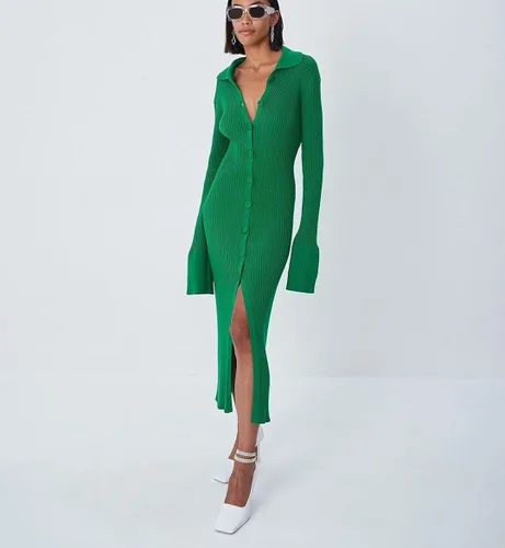 Vista 5 de NUFIWI Vestido largo de punto acanalado para mujer sin mangas recortado vestido largo de ganchillo sin espalda tirantes delgados vestido ajustado