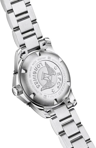 Vista 2 de Longines HydroConquest reloj automático para hombre con esfera negra L3.741.4.56.6, Negro -, Moderno