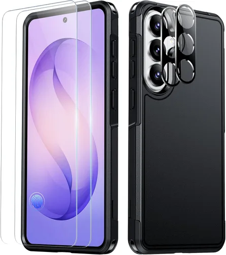 Vista 38 de SPIDERCASE Funda diseñada para Samsung Galaxy S25, [protección contra caídas de grado militar de 10 pies], paquete de 2