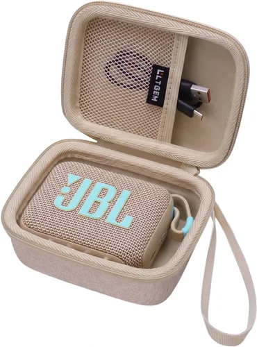 Vista 9 de Funda de silicona para altavoz JBL Go 4 ultraportátil impermeable negro