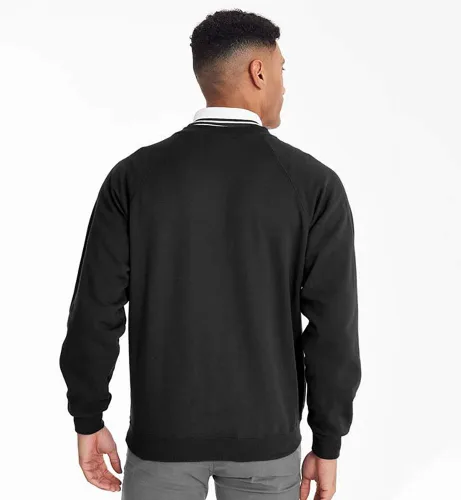 Vista 3 de Colorsure - Sudadera con cuello en V para hombre