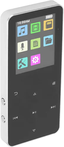 Vista 9 de Reproductor de MP3 de alta fidelidad, 1.8 pulgadas TFT pantalla táctil reproductor MP3 con auriculares para grabación (4GB)