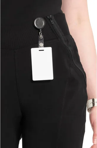 Vista 6 de Cherokee Infinity - Pantalón de pierna recta para corredores, quirúrgicos Negro