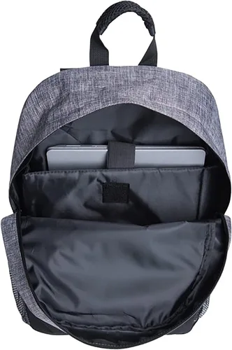 Vista 2 de FOCO New England Patriots NFL - Mochila de color gris jaspeado