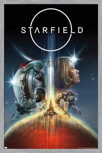 Vista 13 de Trends International Starfield - Póster de pared Key Art, 22.4 pulgadas de largo x 14.7 W, versión premium sin marco