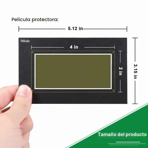Vista 2 de Película de visión de campo magnético, visor de campo magnético, 2 x 4