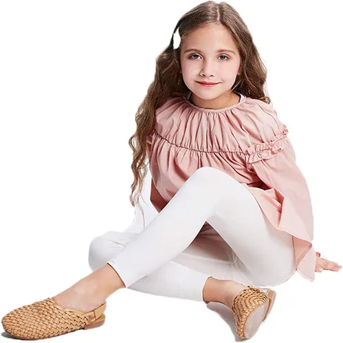 Vista 16 de Felix & Flora Leggings para niñas, pantalones de verano para niñas y niños pequeños