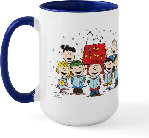 Vista 20 de CafePress Cactus Lights - Taza grande de cerámica (15.0 fl oz)