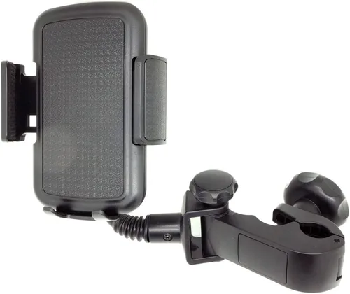 Vista 4 de Accessory Basics Soporte de micrófono de música para teléfono inteligente con múltiples ángulos giratorios de 360° para iPhone 15 16 17 Pro Max Plus