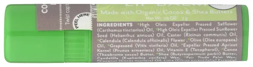 Vista 4 de Calmante Touch, Bálsamo Labial Coco Lima Organic, 0.25 oz