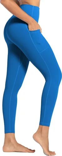 Vista 52 de Sunzel - Leggings de entrenamiento para mujer con cintura alta y control de abdomen Negro