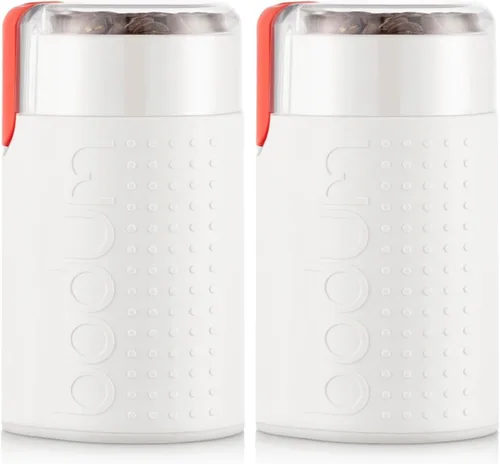 Vista 12 de Bodum Bistro - Molinillo de café eléctrico con cuchilla, color blanco