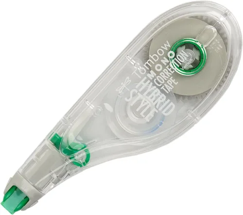 Vista 6 de Tombow 68721 MONO Hybrid cinta correctora, paquete de 10. Aplicador fácil de usar para correcciones instantáneas