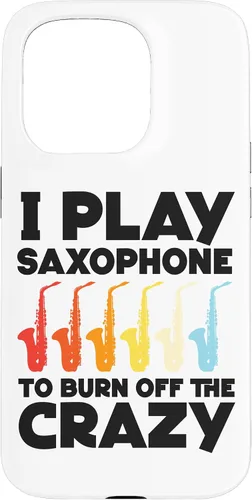Vista 14 de iPhone 16 Saxofón I play saxofón para quemar el caso loco