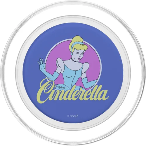 Vista 2 de Disney PopSockets MagSafe PopGrip con logotipo de retrato de Cenicienta para iPhone