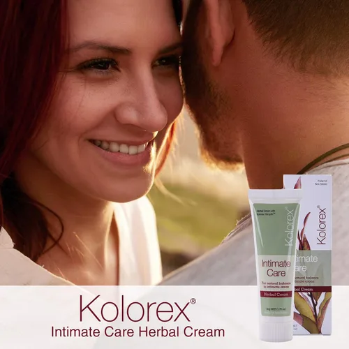 Vista 2 de Kolorex Crema para el cuidado vaginal, hierbas naturales que alivia las áreas íntimas, reponen la piel sensible.