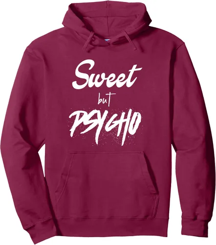 Vista 12 de Sweet but Psycho Sudadera con capucha Negro