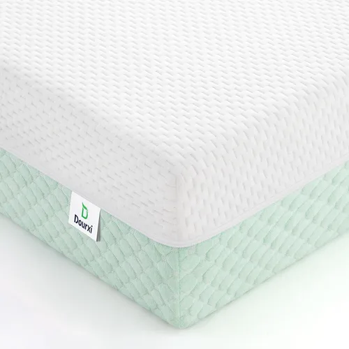 Vista 11 de Dourxi Colchón para cuna, colchón cómodo de espuma viscoelástica de doble cara, colchón de triple capa transpirable de primera calidad para bebés