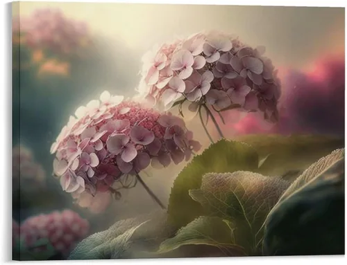 Vista 13 de Póster decorativo de pared, divertido lienzo enmarcado con flores rosas fucsias, pintura artística para baño, habitación de niños, regalos