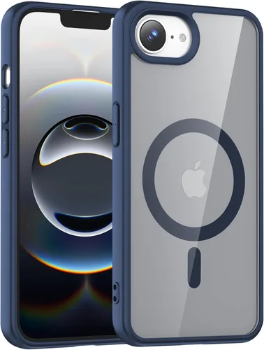 Vista 82 de Funda transparente para iPhone 11 con protector de pantalla, compatible con Magsafe, antiamarilleo, protección de grado militar, a prueba de golpes
