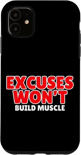 Vista 8 de Funda divertida con frase motivacional para iPhone 16 Fitness