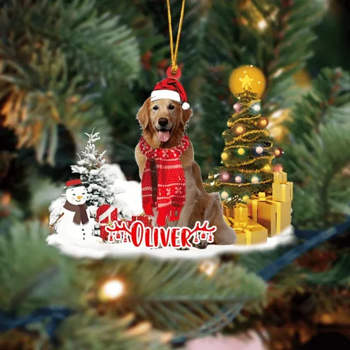 Vista 104 de NAZENTI Adorno personalizado de gato abisinio con árbol de pino, adorno de Navidad personalizado para perros amantes de las mascotas, colgante