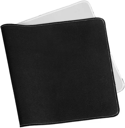 Vista 8 de Horror Wolves - Alfombrilla de mouse impermeable para juegos, gótico, con temática de animales oscuros, bosque, lobo negro, para mouse inalámbrico
