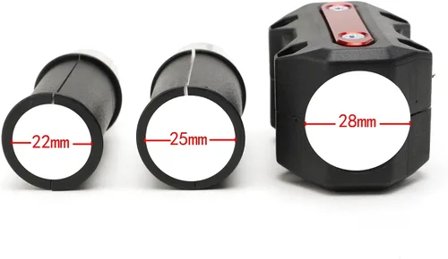 Vista 4 de Marcos protectores de motocicleta, accesorios para Kawasaki Z650 Z900, protección del motor, bloque decorativo de 22/25/1.102 in, almohadillas