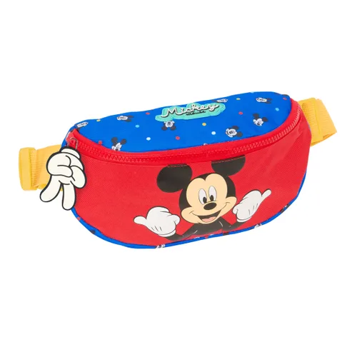 Vista 2 de Portameriendas Térmico Mickey Mouse Clubhouse Good day Azul 23 x 14 x 9 cm