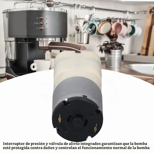 Vista 2 de Bomba de vacío micro, bomba de aire eléctrica de bajo ruido DC12V con gran volumen de aire para equipos médicos, masajeador y bricolaje