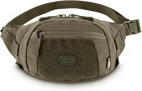 Vista 14 de M-Tac Riñonera para hombre - Riñonera pequeña compañera - Cinturón de estilo táctico EDC (negro)