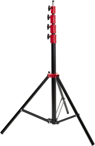 Vista 6 de Flashpoint Soporte de luz resistente acolchado con aire Pro (rojo, 9.5 pies)